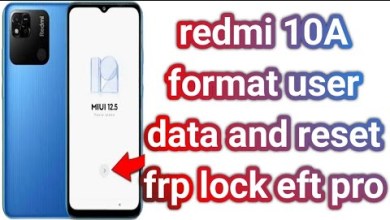 Xiaomi Redmi 10A format user data and reset frp lock Xiaomi Redmi 10A format user data and reset frp lock