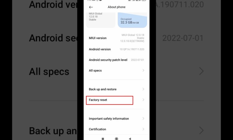 Redmi 9 factory reset setting // erase all data ( Redmi 9 factory reset setting // erase all data (