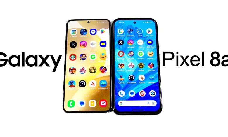 Galaxy S24 vs Pixel 8a Speed Test Galaxy S24 vs Pixel 8a Speed Test