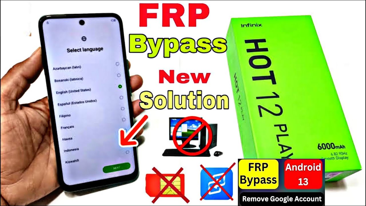 Experience the Infinix Hot 12 Play (X6816) Frp Bypass Without PC – What’s New? Experience the Infinix Hot 12 Play (X6816) Frp Bypass Without PC – What’s New?
