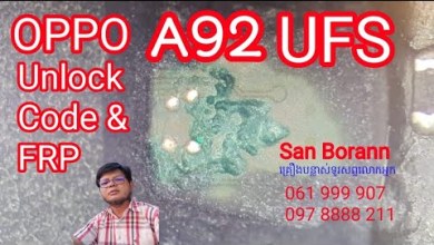 How To in Bypass OPPO A92 Passcode And FRP | OPPO UFS How To in Bypass OPPO A92 Passcode And FRP | OPPO UFS