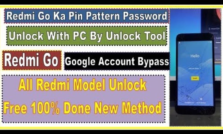 How To Xiaomi Redmi Go Frp Bypass One Click (By Unlock How To Xiaomi Redmi Go Frp Bypass One Click (By Unlock