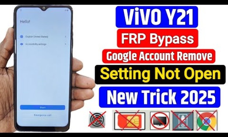 Curious about Vivo Y21 FRP Bypass Setting Issue? Stay tuned for a New Update in 2025! Curious about Vivo Y21 FRP Bypass Setting Issue? Stay tuned for a New Update in 2025!