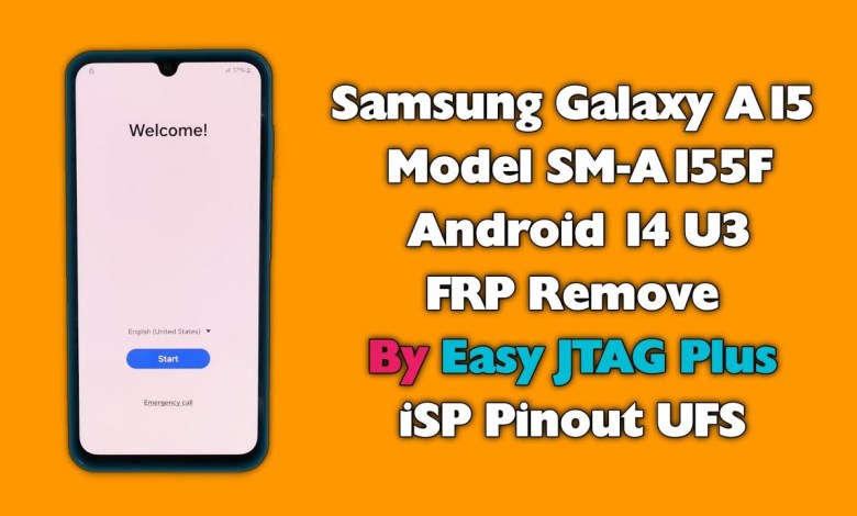 Samsung A15 FRP Bypass By Easy JTAG Plus Emmc Samsung A15 FRP Bypass By Easy JTAG Plus Emmc