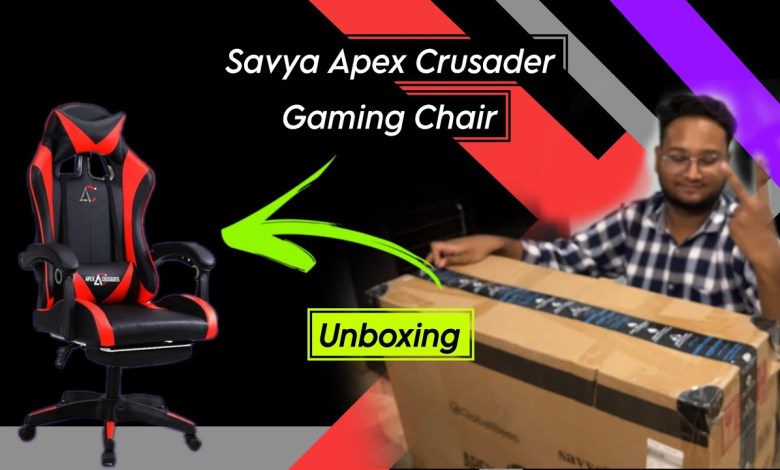Apex Crusader Gaming Chair ( UNBOXING) | BEST GAMING Apex Crusader Gaming Chair ( UNBOXING) | BEST GAMING