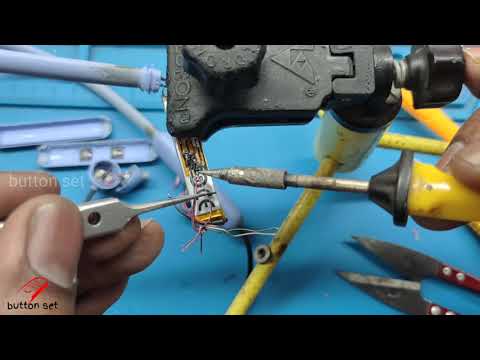 Realme buds wireless 2 Neo Sensor Resoldering… Realme buds wireless 2 Neo Sensor Resoldering…
