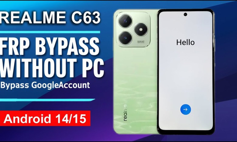 Unlocking Secrets: How to Bypass FRP on the Realme C63 Without a Google Account! Unlocking Secrets: How to Bypass FRP on the Realme C63 Without a Google Account!
