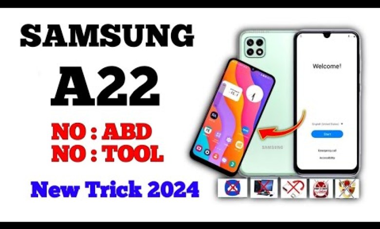 Without Pc 2024 || Samsung Galaxy A22 FRP Bypass Without Pc 2024 || Samsung Galaxy A22 FRP Bypass