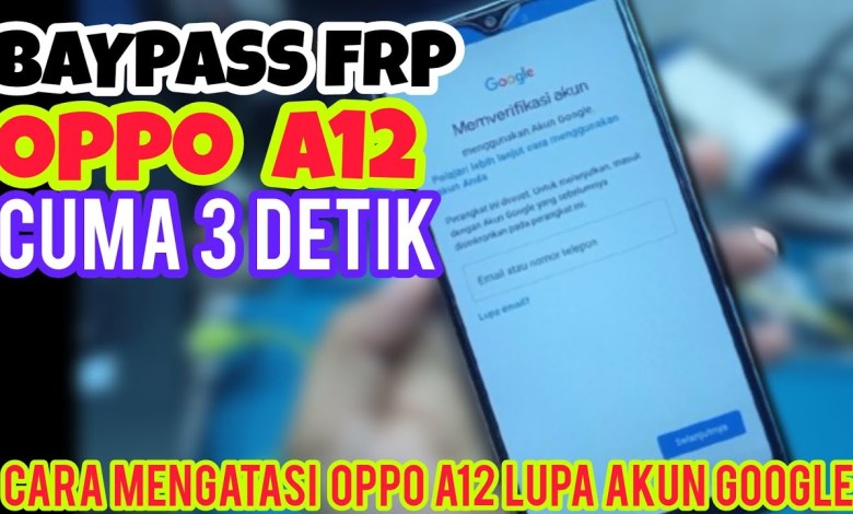 ONLY 3 SECONDS BYPASS FRP OPPO A12 || HOW TO OVERCOME ONLY 3 SECONDS BYPASS FRP OPPO A12 || HOW TO OVERCOME