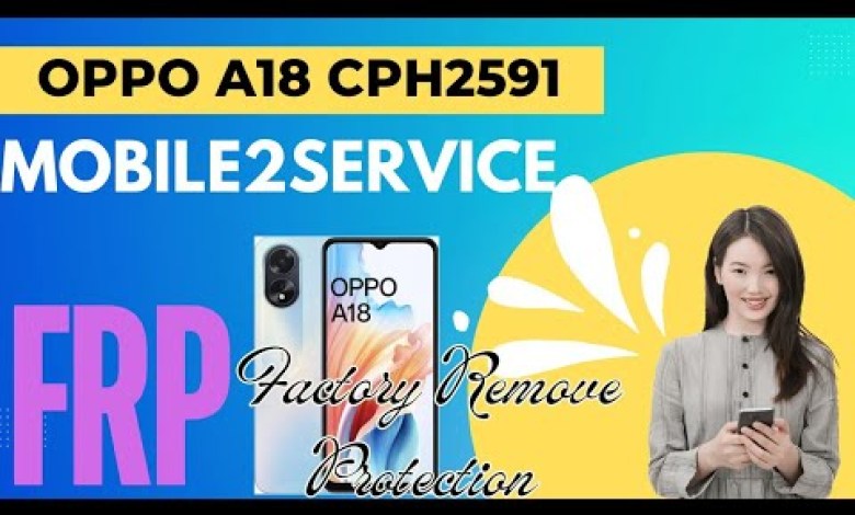 OPPO A18 Factory Reset Protection Remove ||CPH2592 FRP OPPO A18 Factory Reset Protection Remove ||CPH2592 FRP