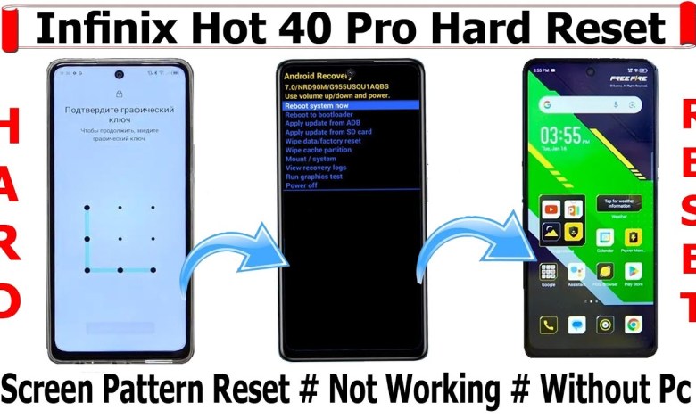 Infinix Hot 40 Pro Hard Reset || Lock Screen / Infinix Hot 40 Pro Hard Reset || Lock Screen /