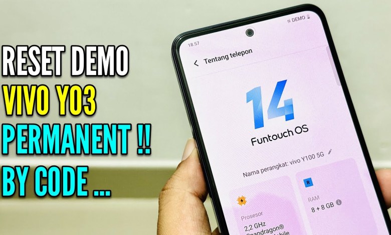 DEMO VIVO Y03 | Reset demo phone / demolive LDU vivo DEMO VIVO Y03 | Reset demo phone / demolive LDU vivo