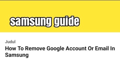 How To Remove Google Account Or Email In Samsung How To Remove Google Account Or Email In Samsung