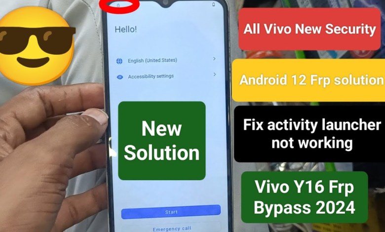 Vivo y16/y02/y02s/v29/v27 New Security Frp Bypass 2024 Vivo y16/y02/y02s/v29/v27 New Security Frp Bypass 2024