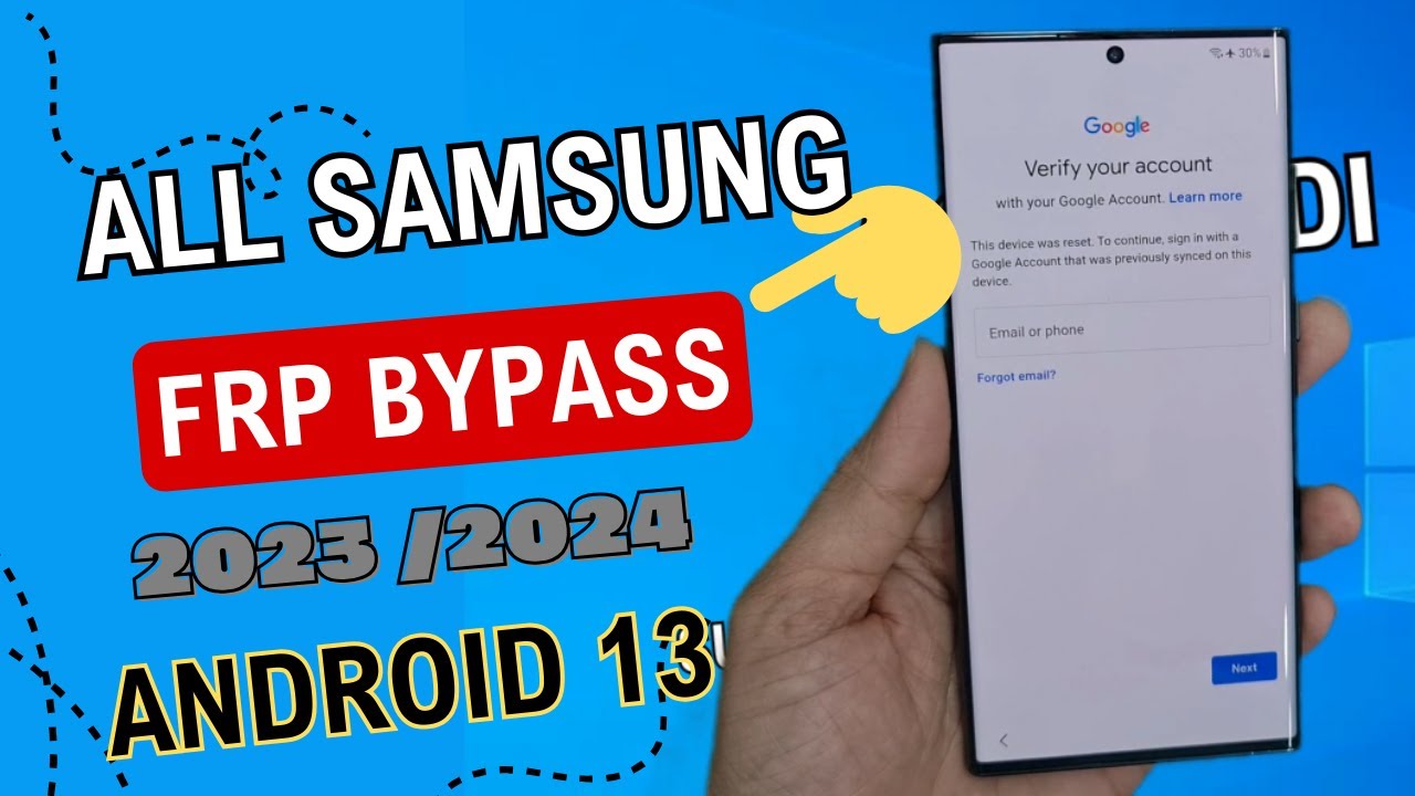 Samsung S22 Ultra Android 13 FRP Bypass latest Samsung S22 Ultra Android 13 FRP Bypass latest