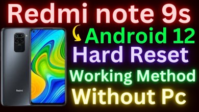 Redmi Note 9S Hard Reset Redmi Note 9S Pattren Unlock Redmi Note 9S Hard Reset Redmi Note 9S Pattren Unlock