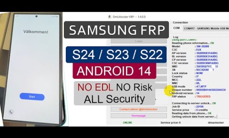How to Remove FRP SAMSUNG Galaxy S24 Ultra S23 How to Remove FRP SAMSUNG Galaxy S24 Ultra S23