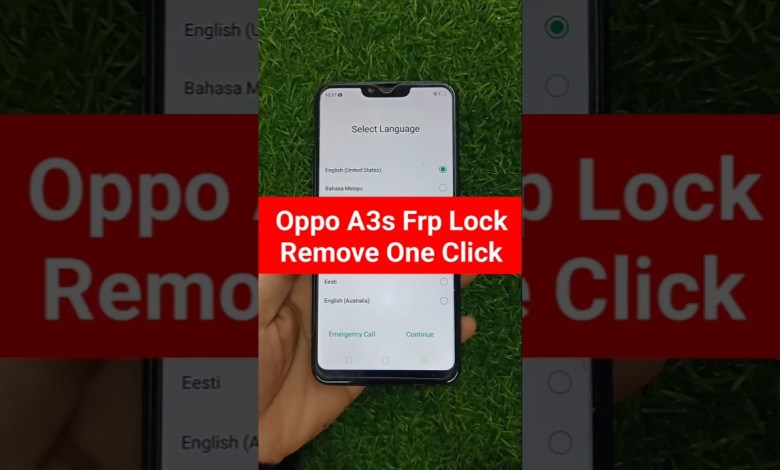 Unlocking Secrets: How to Easily Bypass FRP on Oppo A3s (CPH1803) with Just One Click! Unlocking Secrets: How to Easily Bypass FRP on Oppo A3s (CPH1803) with Just One Click!