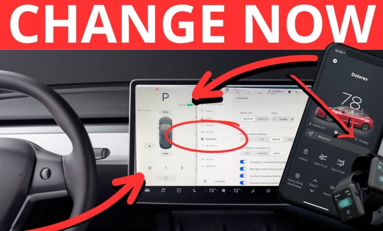 11 IMPORTANT Tesla Settings You NEED to Know (CHANGE 11 IMPORTANT Tesla Settings You NEED to Know (CHANGE