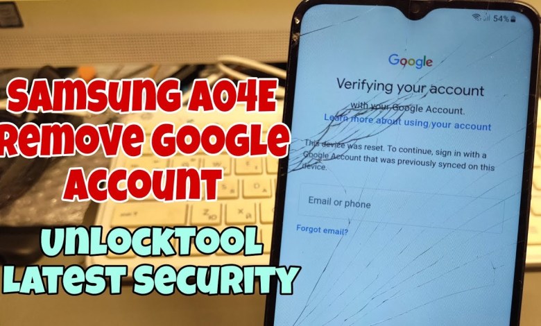 Samsung A04e (SM-A042F), Remove Google Account, Samsung A04e (SM-A042F), Remove Google Account,