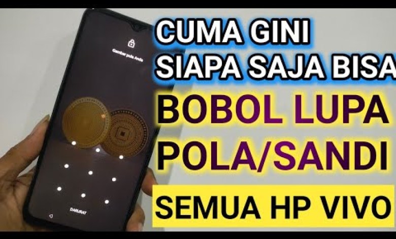 How to open the password or pattern on all Vivo cellphones via How to open the password or pattern on all Vivo cellphones via