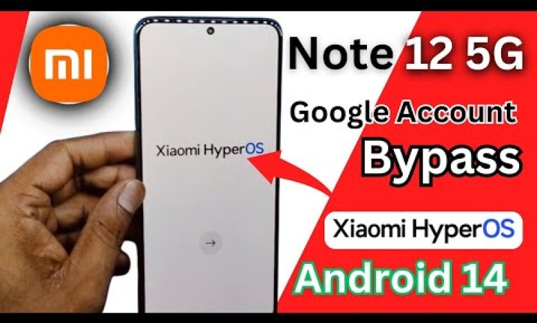 Redmi Note 12 5g Frp Bypass New Security 2024/Hyperos Redmi Note 12 5g Frp Bypass New Security 2024/Hyperos