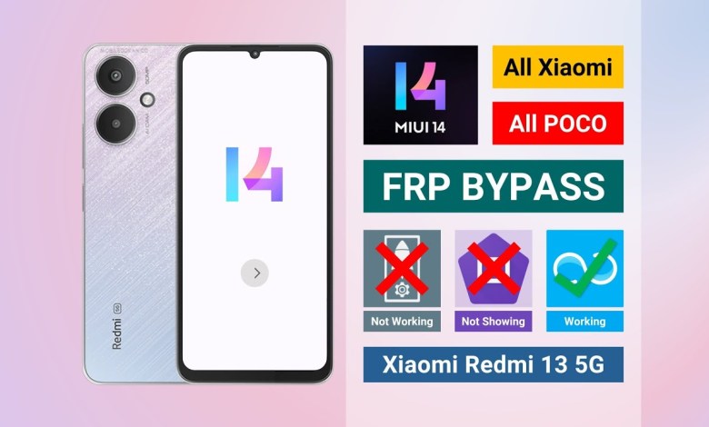 Xiaomi Redmi 13C 5G FRP Bypass without PC | MIUI 14 FRP Xiaomi Redmi 13C 5G FRP Bypass without PC | MIUI 14 FRP