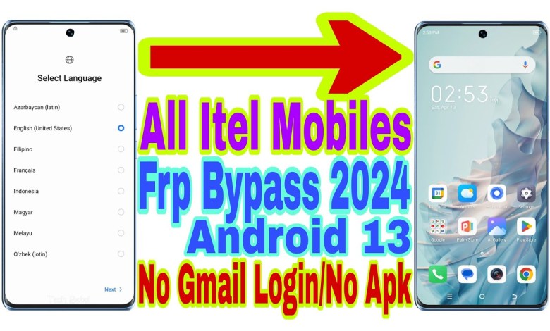 All Itel Androd 13 Frp Bypass | New Trick 2024 | No All Itel Androd 13 Frp Bypass | New Trick 2024 | No