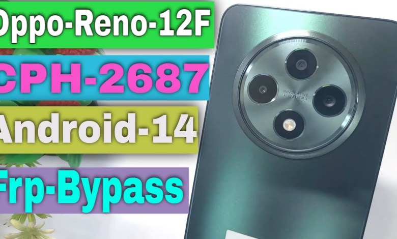Oppo Reno 12F Frp bypass | Oppo Reno 12F (CPH2387) Oppo Reno 12F Frp bypass | Oppo Reno 12F (CPH2387)