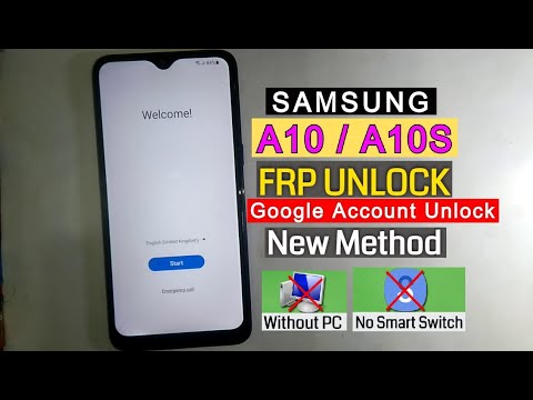 Samsung A10S FRP Bypass Android 11 | SM-A107F Samsung A10S FRP Bypass Android 11 | SM-A107F
