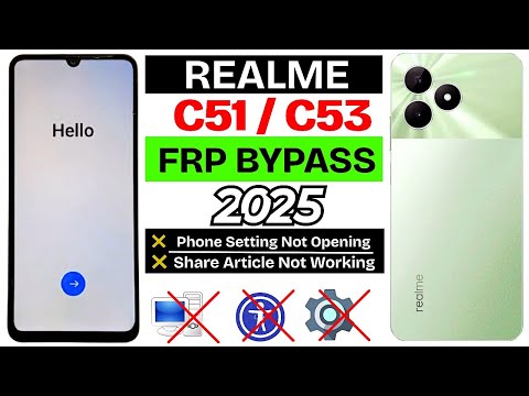 Unlocking the Mystery: Realme C51 & C53 FRP Bypass and Google Account Unlock Guide! Unlocking the Mystery: Realme C51 & C53 FRP Bypass and Google Account Unlock Guide!