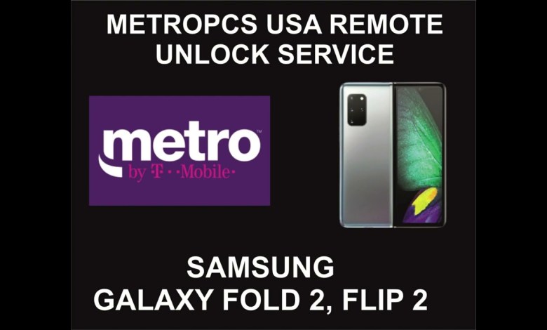 MetroPCS USA Remote Unlock Service, Samsung Z Fold 2, Z MetroPCS USA Remote Unlock Service, Samsung Z Fold 2, Z