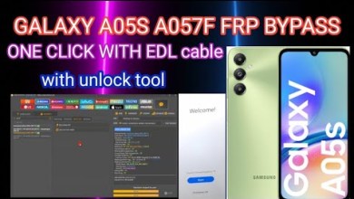 GALAXY A05S A057F FRP BYPASS ONE CLICK WITH EDL cable GALAXY A05S A057F FRP BYPASS ONE CLICK WITH EDL cable