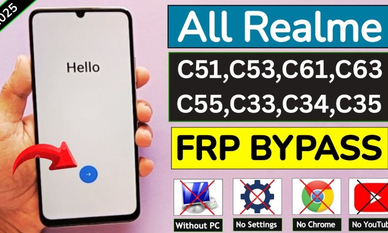 Unlocking Realme Secrets: How to Bypass Google FRP on C51, C53, C61, C63, C55, C34, C33, and C35! Unlocking Realme Secrets: How to Bypass Google FRP on C51, C53, C61, C63, C55, C34, C33, and C35!