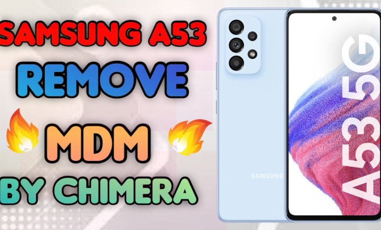 Desbloqueo-Samsung a53 remove MDM BY CHIMERA-test point Desbloqueo-Samsung a53 remove MDM BY CHIMERA-test point