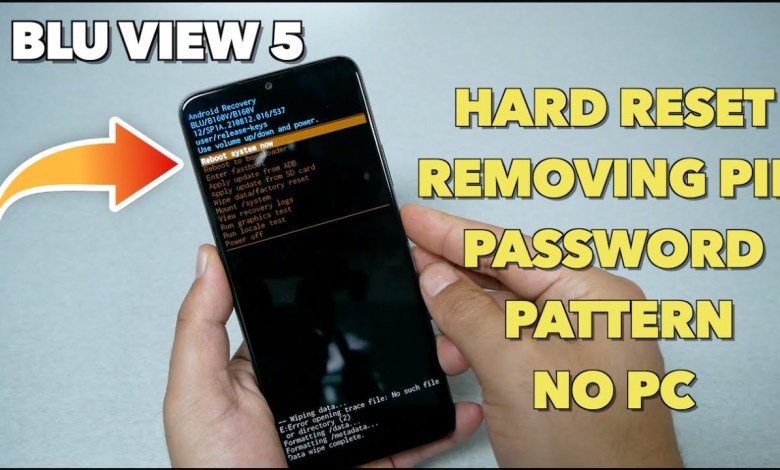 BLU View 5 Hard Reset Removing PIN, Password, pattern BLU View 5 Hard Reset Removing PIN, Password, pattern