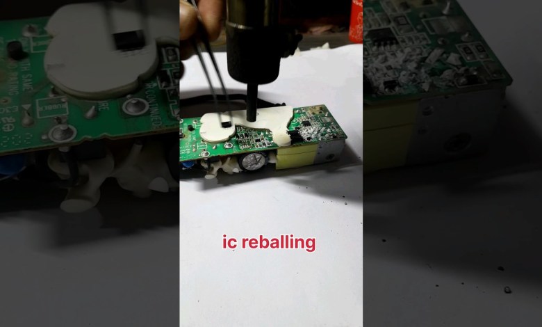 ic reballing | How to reball ic #shorts #short ic reballing | How to reball ic #shorts #short