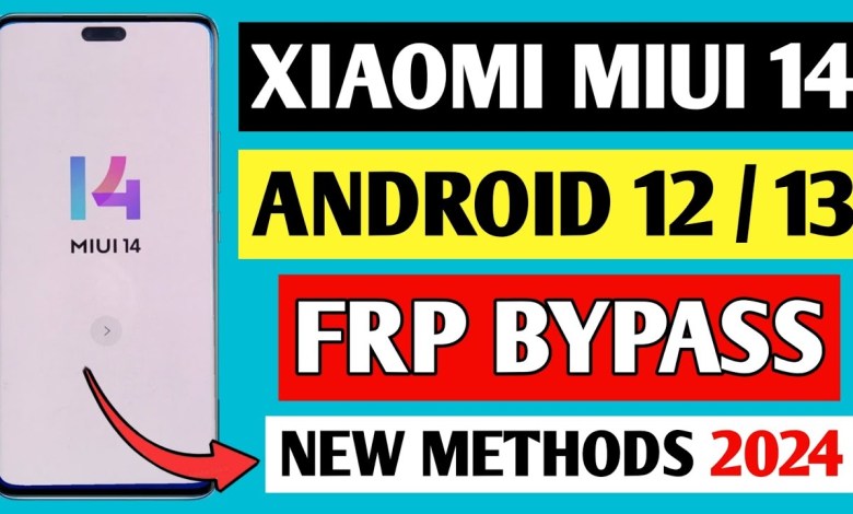 XIAOMI / REDMI / POCO MIUI 14 ALL ANDROID 12/13 FRP XIAOMI / REDMI / POCO MIUI 14 ALL ANDROID 12/13 FRP