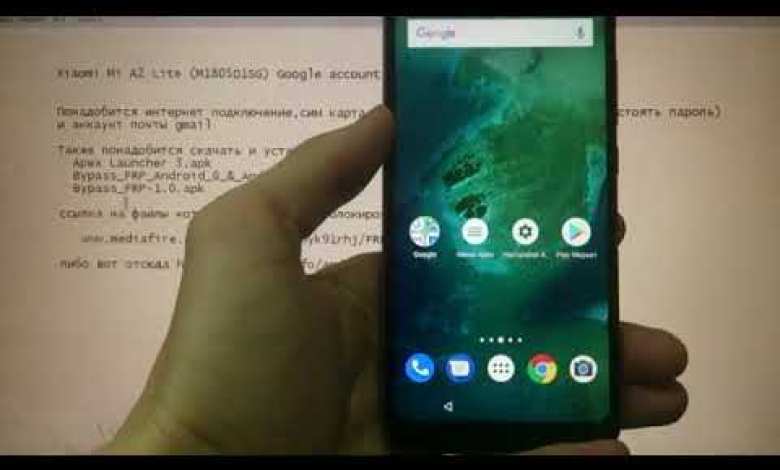 Xiaomi Mi A2 Lite FRP Remove Google Account Xiaomi Mi A2 Lite FRP Remove Google Account