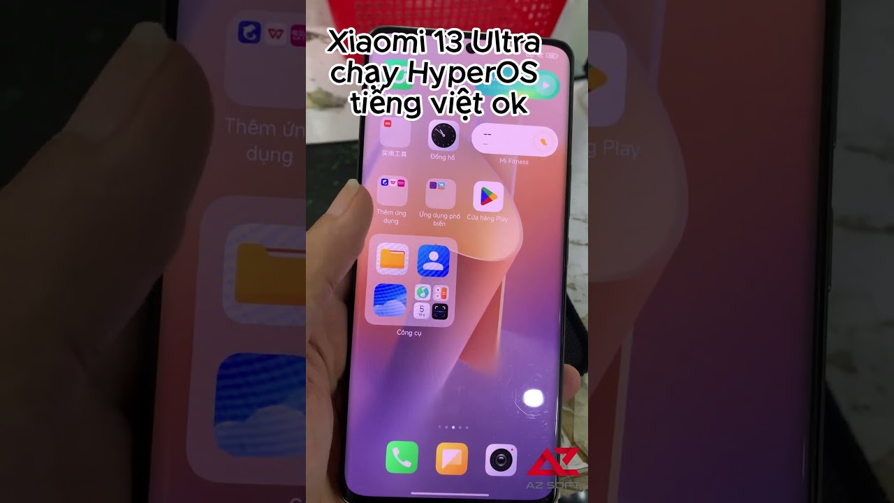 Xiaomi 13 Ultra runs HyperOS Vietnamese ok ok get it now Xiaomi 13 Ultra runs HyperOS Vietnamese ok ok get it now