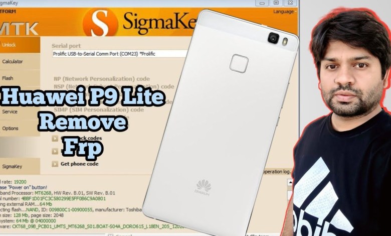 Huawei P9 Lite Frp Remove With Sigma Tool | Huawei Huawei P9 Lite Frp Remove With Sigma Tool | Huawei