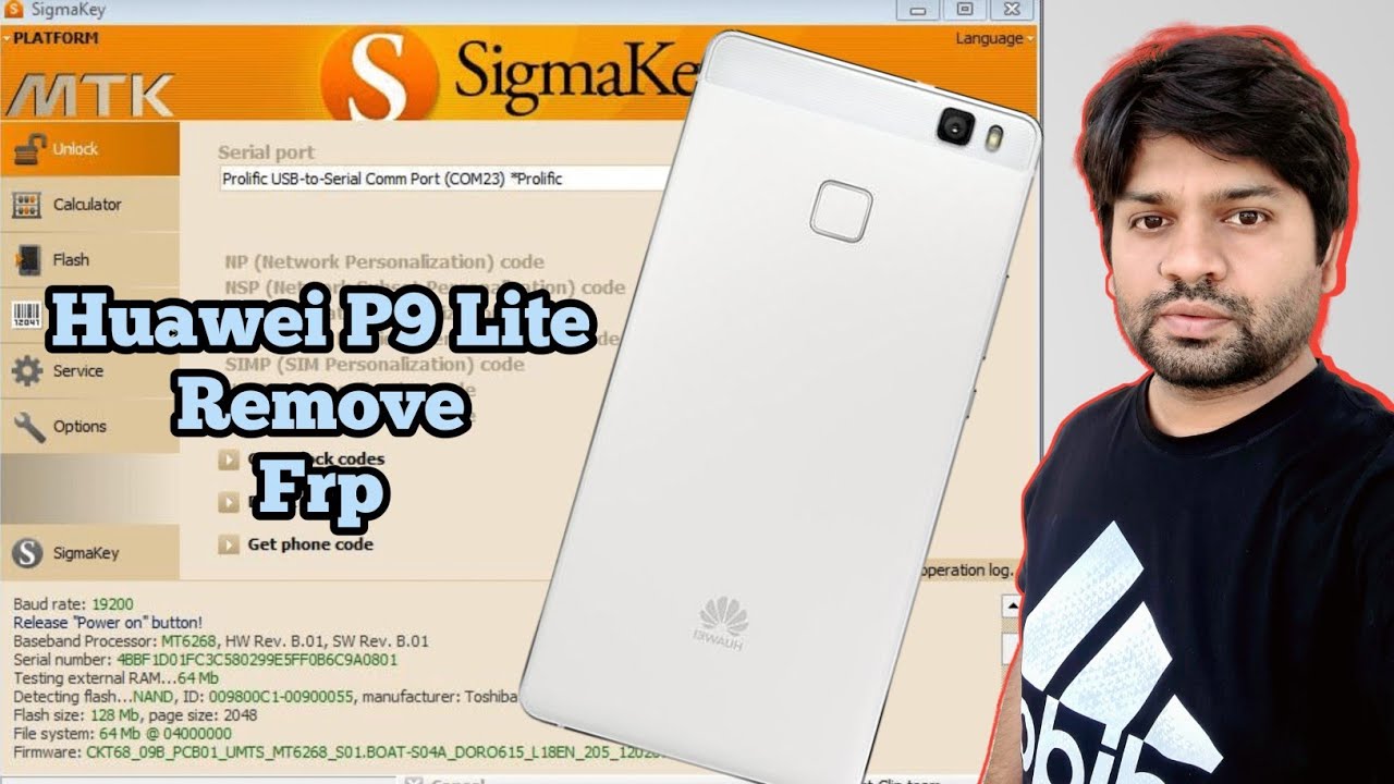 Huawei P9 Lite Frp Remove With Sigma Tool | Huawei Huawei P9 Lite Frp Remove With Sigma Tool | Huawei