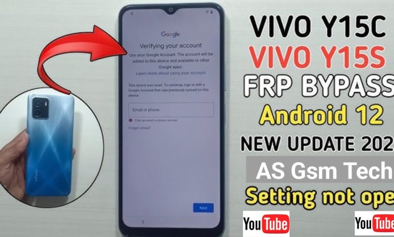 Exciting Update: Bypass FRP on Vivo Y15c/Y15s with Android 12 in 2025! Exciting Update: Bypass FRP on Vivo Y15c/Y15s with Android 12 in 2025!