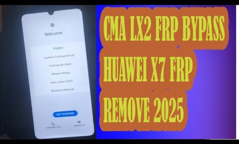 Unlocking Secrets: How to Bypass FRP on HUAWEI X7, CMA LX2, and All HUAWEI Devices! Unlocking Secrets: How to Bypass FRP on HUAWEI X7, CMA LX2, and All HUAWEI Devices!