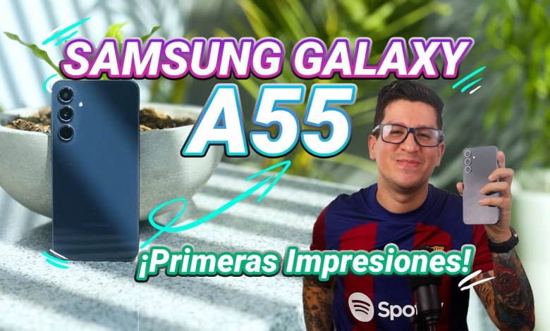 Samsung Galaxy A55 First Impressions! He Samsung Galaxy A55 First Impressions! He