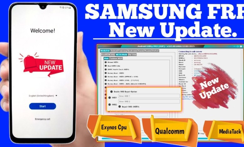 Introducing Samsung FRP Tool 2025: The Ultimate Solution for Bypassing FRP on All Samsung Devices with Android 12! Introducing Samsung FRP Tool 2025: The Ultimate Solution for Bypassing FRP on All Samsung Devices with Android 12!