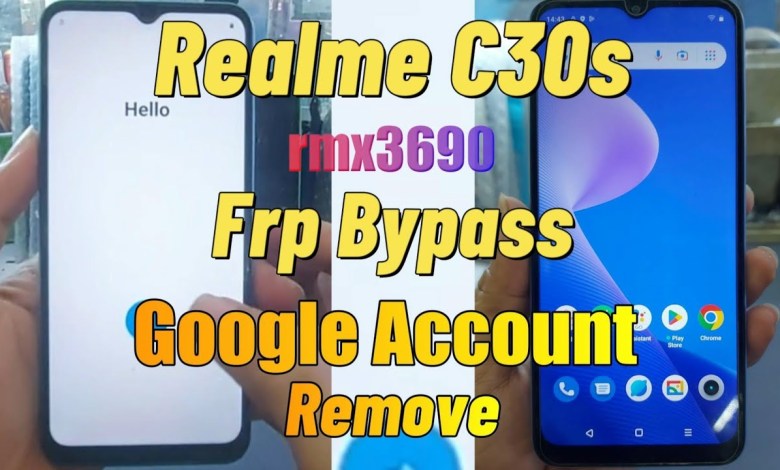 Realme C30s (rmx3690) Android 12.Frp Bypass Google Realme C30s (rmx3690) Android 12.Frp Bypass Google