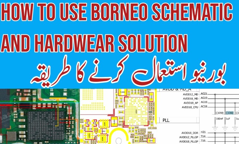 How to use borneo schematic / Borneo schematic and How to use borneo schematic / Borneo schematic and
