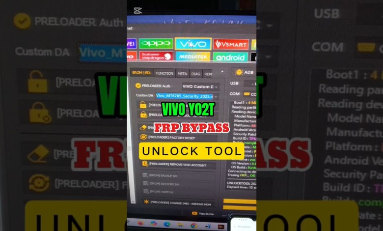 Unlocking Secrets: Discover the 100% Effective FRP Bypass Tool for Vivo Y02T (V2254)! Unlocking Secrets: Discover the 100% Effective FRP Bypass Tool for Vivo Y02T (V2254)!
