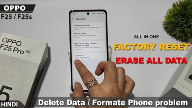 How to Erase all Data in oppo f25 pro 5g, f25s pro | How to Erase all Data in oppo f25 pro 5g, f25s pro |